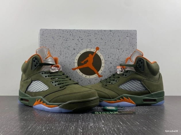Cheap TBkick Jordan Air Olive 5 DD0587-308 0805